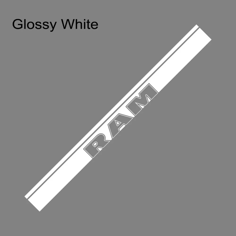 Pickup Stickers for Dodge RAM 1500 2500 Truck Rear Tail Decor Decals Car Tailgate Vinyl Graphics Custom Covers Auto Accessories