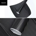 30X127Cm Car 3D Carbon Fiber Roll Film Stickers DIY Vinyl Film Auto Interior Styling Carbon Fiber Decorative Decals