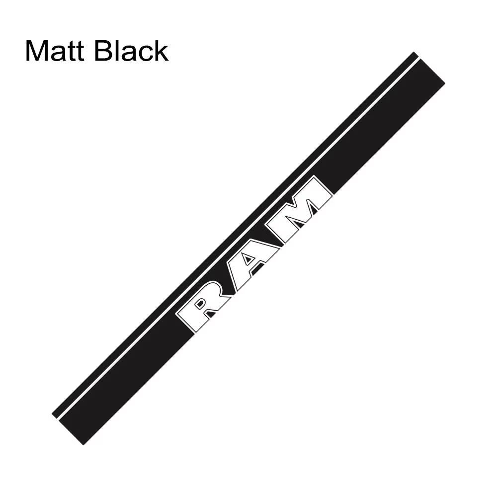 Pickup Stickers for Dodge RAM 1500 2500 Truck Rear Tail Decor Decals Car Tailgate Vinyl Graphics Custom Covers Auto Accessories