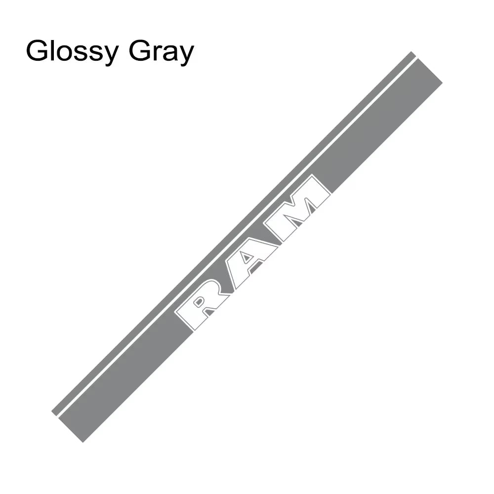 Pickup Stickers for Dodge RAM 1500 2500 Truck Rear Tail Decor Decals Car Tailgate Vinyl Graphics Custom Covers Auto Accessories